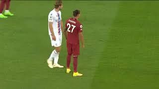 Joachim Andersen provokes  Darwin Núñez till red card