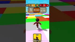 Flooori plays colour block on roblox! #shorts #viral #fyp
