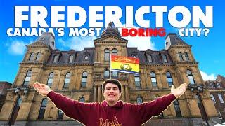 My FIRST IMPRESSION of FREDERICTON, NB (Canada's Most BORING City?)