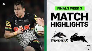 Penrith Panthers v South Sydney Rabbitohs | Match Highlights | Finals Week 3, 2022 | NRL