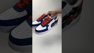 Tênis Nike Air Force customizado! #nikebrasil #sneakers #nikesneakers #customizado #custom