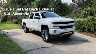 True Dual Catback Exhaust On 5.3 2018 Silverado | Overview