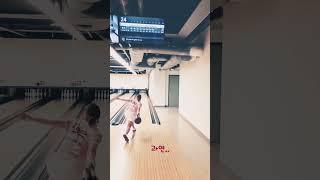 여자 프로볼링.  퍼펙트 성공?