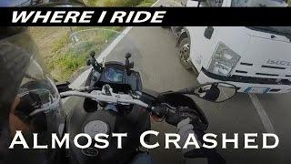 WIR: ALMOST CRASHED!!! - Moto Guzzi Stelvio 1200 NTX