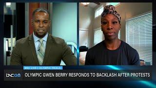 Gwen Berry Talks Decision to Turn Back on American Flag at Olympic Trials