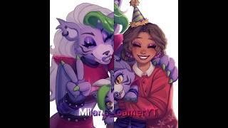FNAF SB Edit/Roxy and Cassie/ #fnaf #cassie #roxy #fnafshorts #fnafdlc