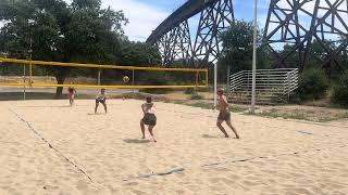 Katie Graham beach volleyball June 24