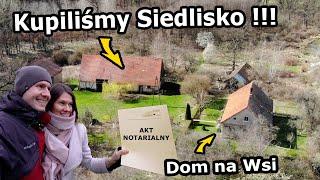 Kupiliśmy Dom na Wsi !!! - Siedlisko na 40-te URODZINY! *Podpisujemy Akt Notarialny (Vlog #1004)