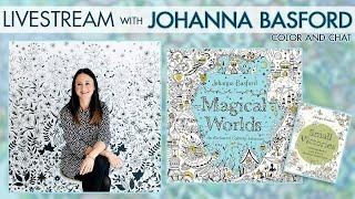 {LIVESTREAM} Time for a Color and Chat with Johanna Basford!