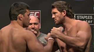 UFC on FOX Weigh-In: Machida vs. Bader Staredown