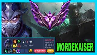 SHEN VS MORDEKAISER (master rank)