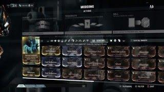 Warframe mod: Animal Instinct