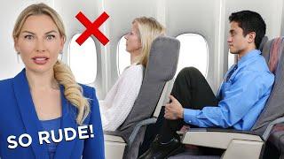 10 Things Elegant People NEVER Do In An Airplane