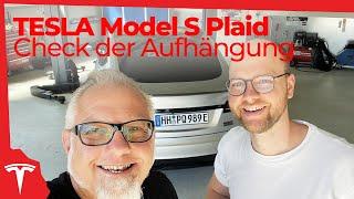 Kontrolle: TESLA Model S Plaid auf der Hebebühne - Ove Kröger macht den Check (Teil 3 von 4)