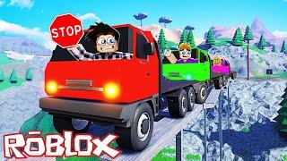 JE SUIS DEVENU CHAUFFEUR DE CAMION ET J'AI FAIT UNE OBBY ! - Roblox Obby But You're a Truck