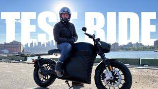 Tarform Electric Motorcycle Test Ride