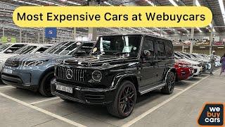 The Most Expensive Cars at Webuycars (Must Watch !!)