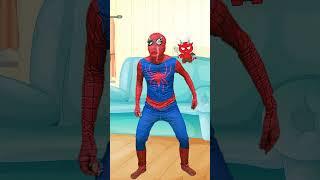 Spider-man TRYPO PIZZA FAIL #spiderman #shorts