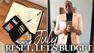 My Monthly Reset Routine | July Budget with me | Goal Setting | Review June | South African YouTuber