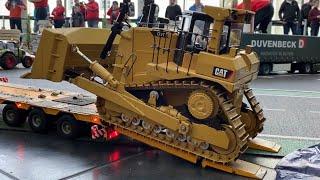 RC Truck Transport RC Buldozer Cat!!