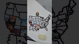 Putting Georgia on the Map!  Our travels have lead us across the US!  #georgia