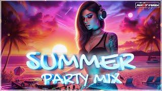 Dj Party Summer Music Mix 2024  Best Remixes of Popular Songs 2024  New Dance Mashups Party 2024