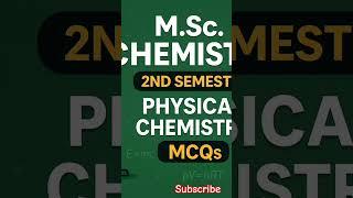 MSC 2ND SEMESTER chemical science ll intro ll