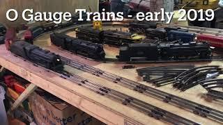 Layout Progression - dagryffyn hobby - postwar Lionel trains