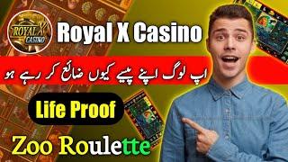 Royal X Casino Game khelne ka Tarika || Royal X Casino Zoo Roulette wining Trick || Zoo Roulette