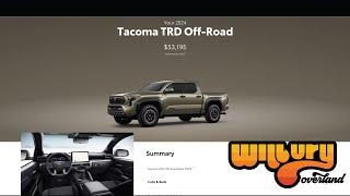 Reviewing the Process of Ordering a NEW 2024 Toyota Tacoma