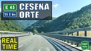 CESENA - ORTE | E45 | Strada Statale 3 bis Tiberina e Strada Statale 675 Umbro Laziale