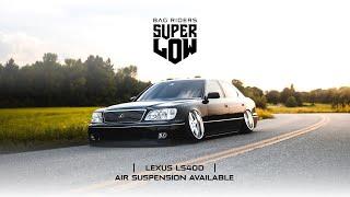 Bagged Lexus LS 400 | Super Low Air Suspension by Bag Riders