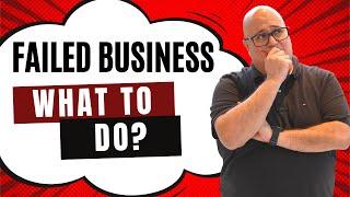 MY BUSINESS FAILED! (How to Handle It) | John Smulo