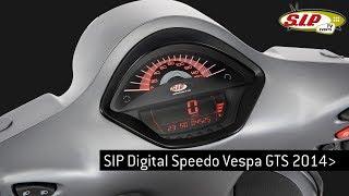 Tacho / Drehzahlmesser SIP für Vespa GTS/GTS Super 125-300ccm (`14-), FL Modelle