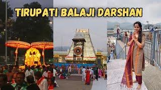 Tirupati Balaji Darshan Vlog | Tirumala Tirupati Balaji Darshan | Full Information | Vidya Here