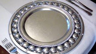 How To Make Antique Silver Charger Plates - Ep3 part2