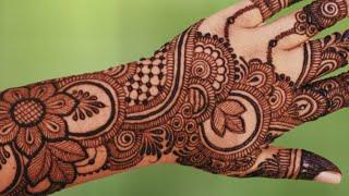 Latest Wedding Special Special Mehndi Design For Back Hand/Simple bridal mehndi/New Easy Mehandi