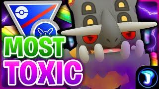 THE *MOST TOXIC* TEAM! LEVEL 51 SHADOW BASTIODON SMACKS DOWN THE REMIX CUP | GO BATTLE LEAGUE