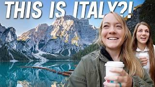 First Impressions of the DOLOMITES! (most beautiful place we have ever seen)