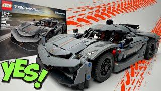 LEGO KOENIGSEGG JESCO 42173 Technic Review LEGO Just Made The Fasts Car In The World