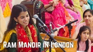 Raam Mandir in London - Maithili Thakur Vlogs