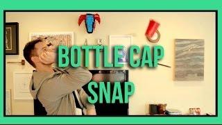 Guy Does Amazing Bottle Cap Snap Tricks