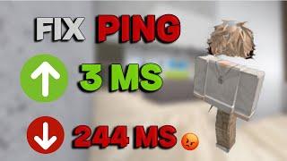 FIX HIGH PING! | Roblox