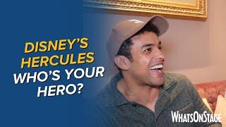 The West End cast of Disney's Hercules answer questions inspired by songs from the show