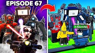 BIGGEST Skibidi Battles Recreated in Toilet Tower Defense!