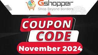 Gshopper Coupon Code 2024  100% Working  Updated Today  Gshopper Promo Code 2024