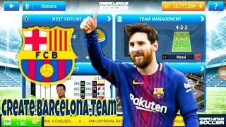 How To Create FC Barcelona Team In Dream League Soccer 2019