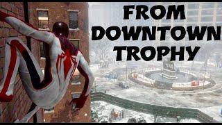 EASIEST WAY to achieve From Downtown Trophy on Spider-Man: Miles Morales PS5