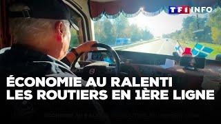 Économie au ralenti : les routiers en première ligne｜TF1 INFO