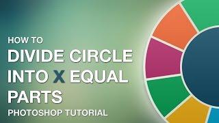 Photoshop Tutorial - Divide circle into equal segments